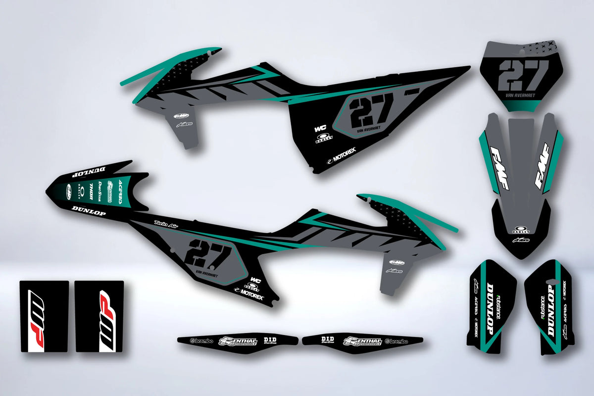 Kit grafiche KTM EXC EXC-F SX SX-F 2019-2023 - KENKIS