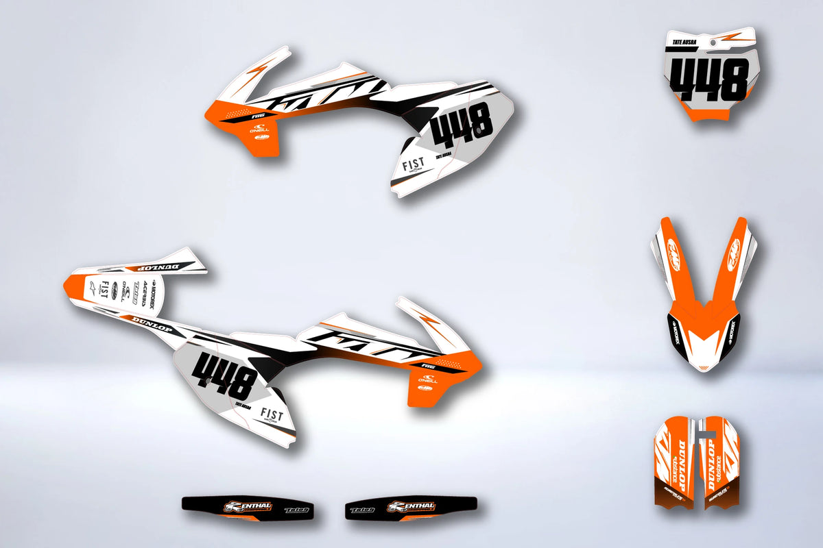 Kit de adhesivos KTM SX 65 2016-2023 - CYGTHOR