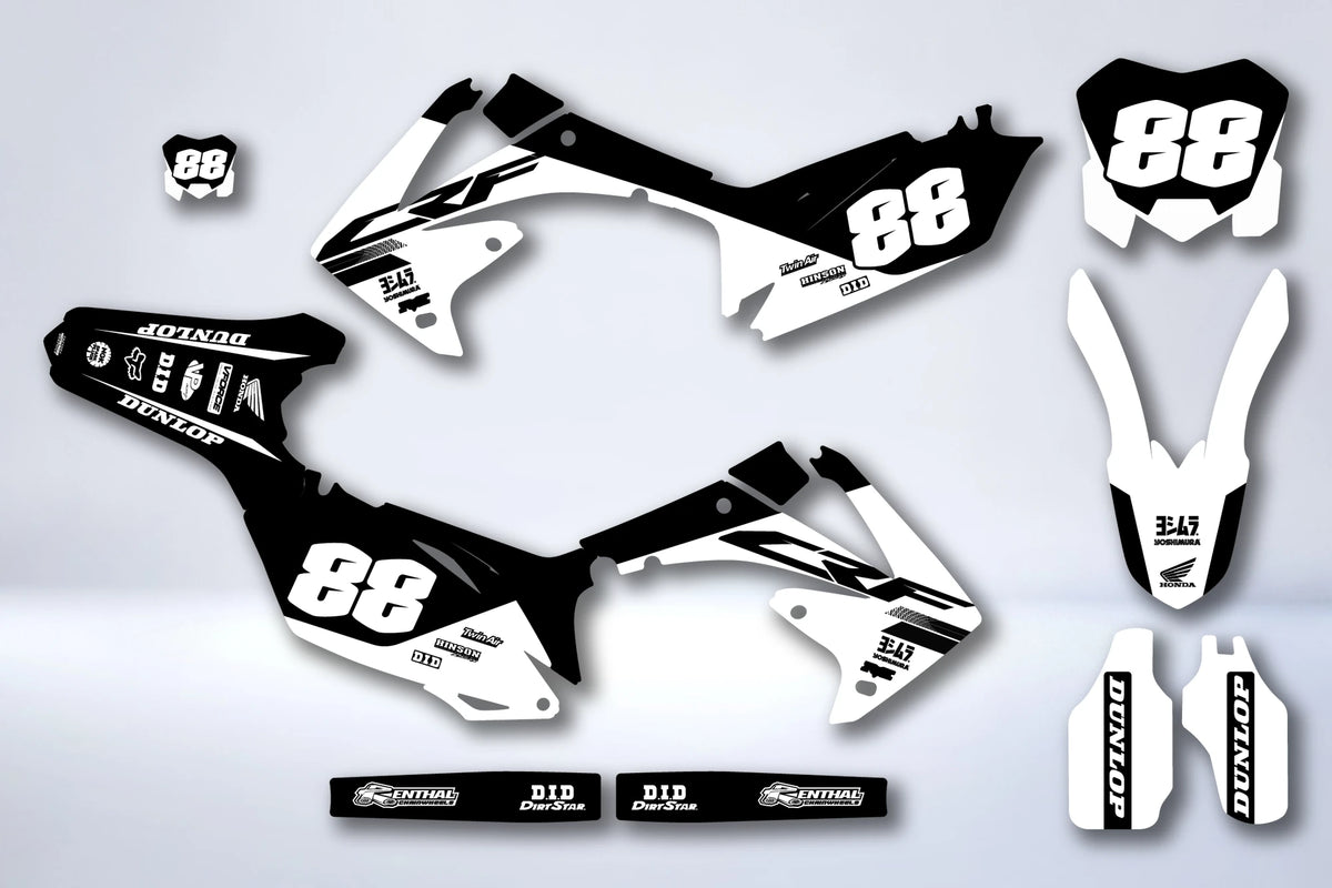 Dekor-Kit HONDA CRF 250-450 (2009-2012) - NEXMOS