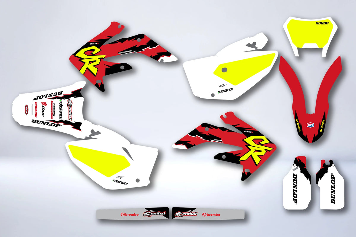 Graphics kit HONDA CRF 250 2004-2009 - WYRGAR