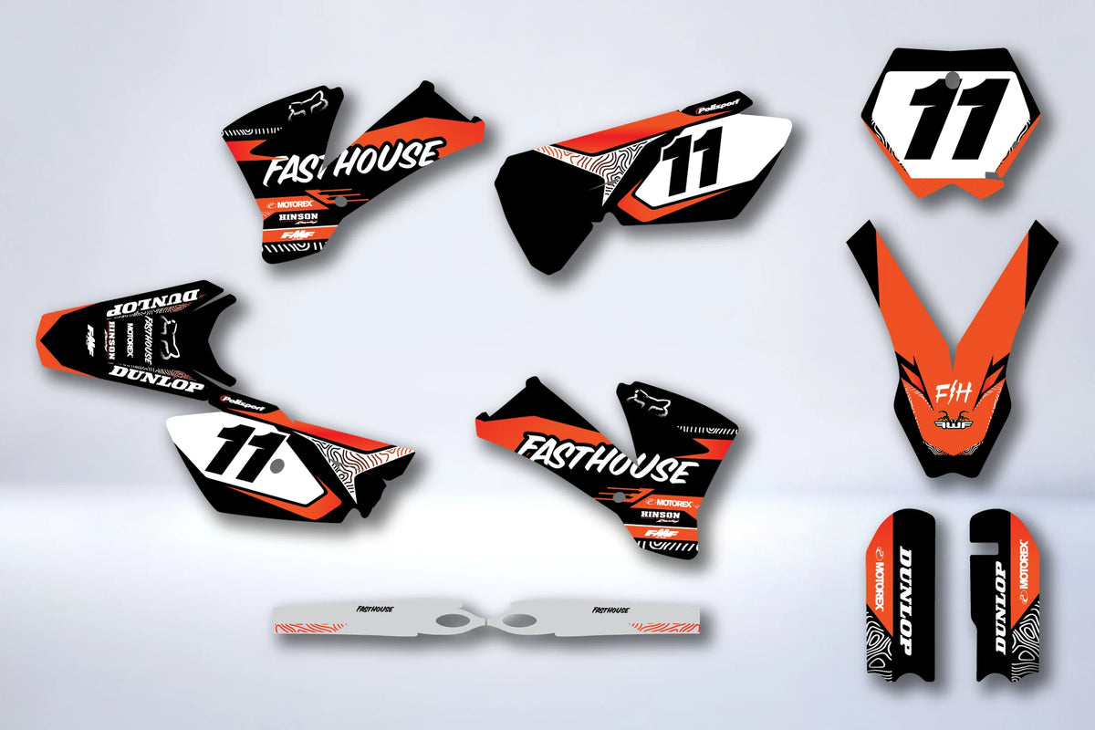 Graphics kit KTM SX 85 2003-2012 - FALNIS