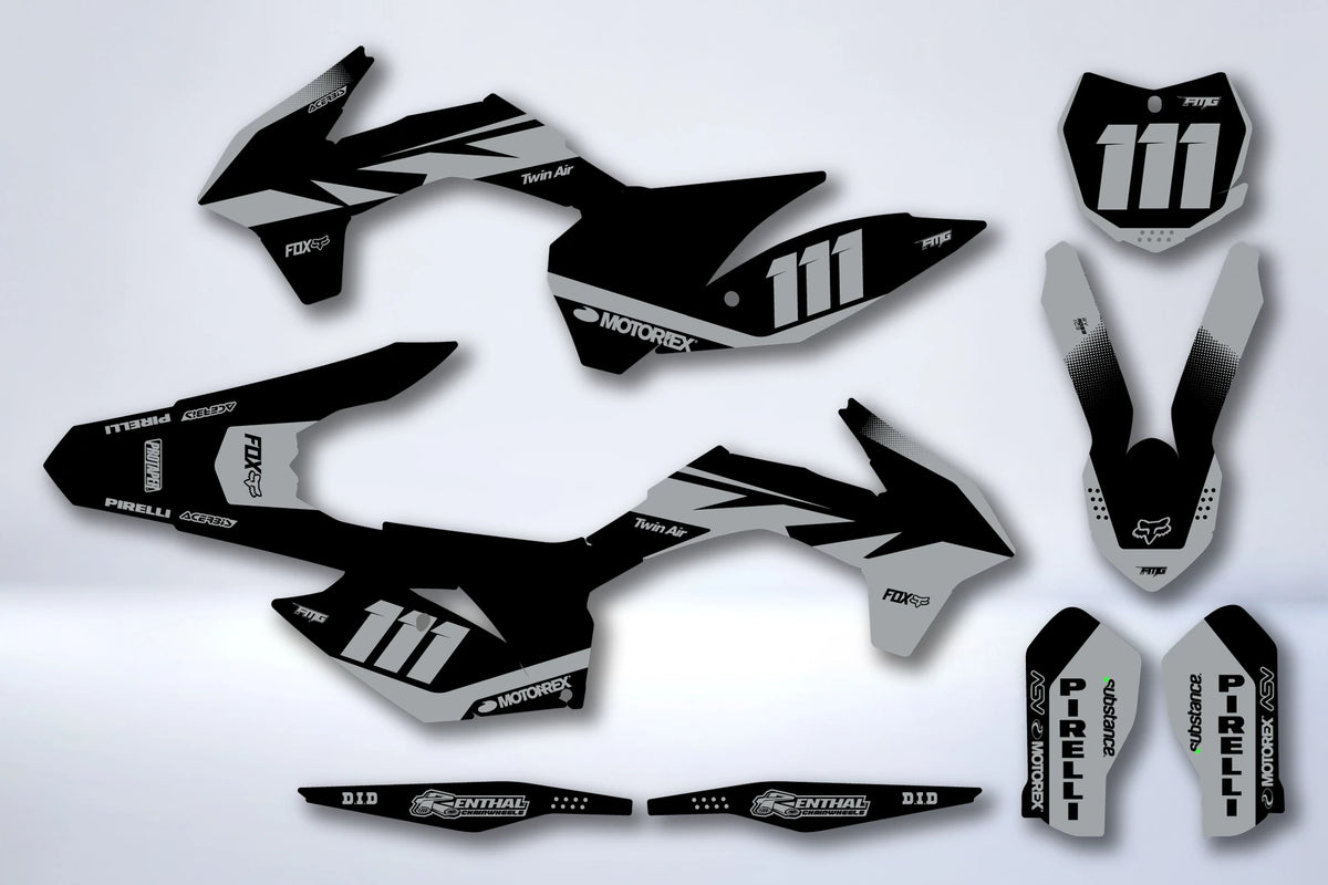 Kit grafiche KTM EXC EXC-F SX SX-F 2013-2016 - QUAGAR