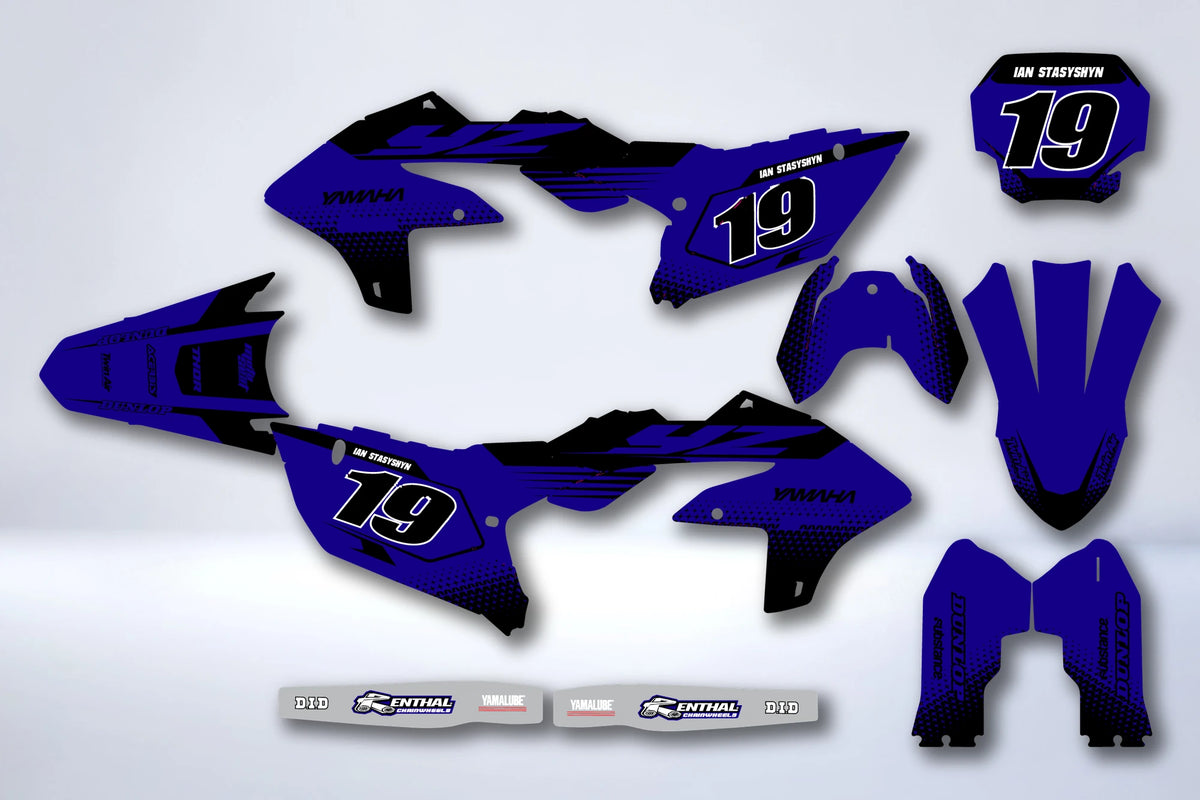 Dekor-Kit Yamaha YZF 250 2024-2025 & YZF 450 2023-2025 - SABSAR