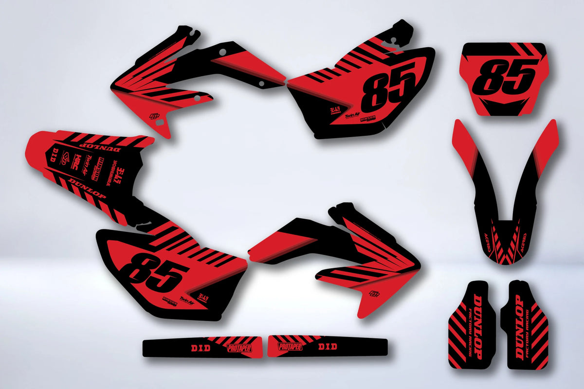 Dekor-Kit HONDA CRF 250 2004-2009 - TARLEX