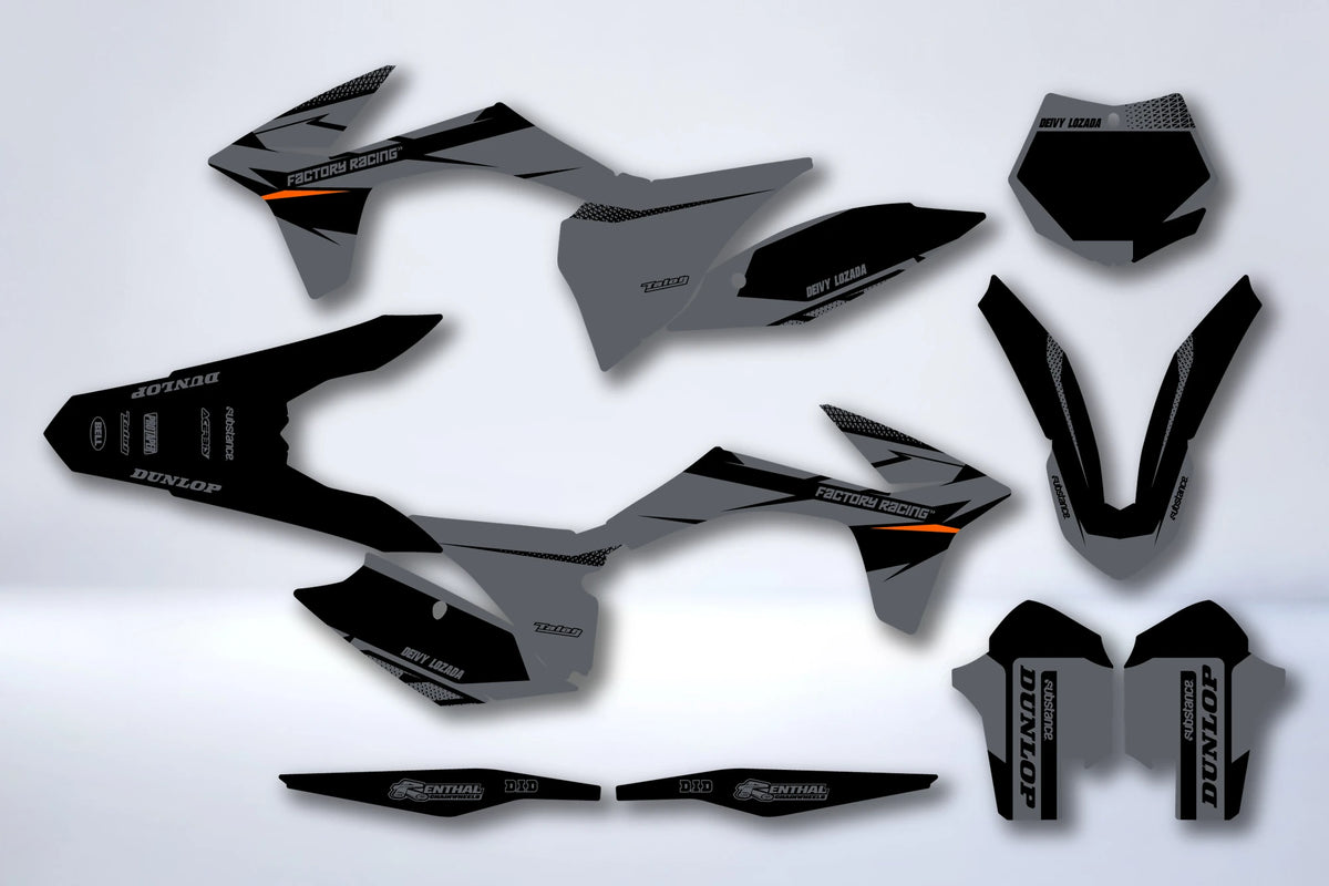 Graphics kit KTM EXC EXC-F SX SX-F 2011-2013 - FERZIX