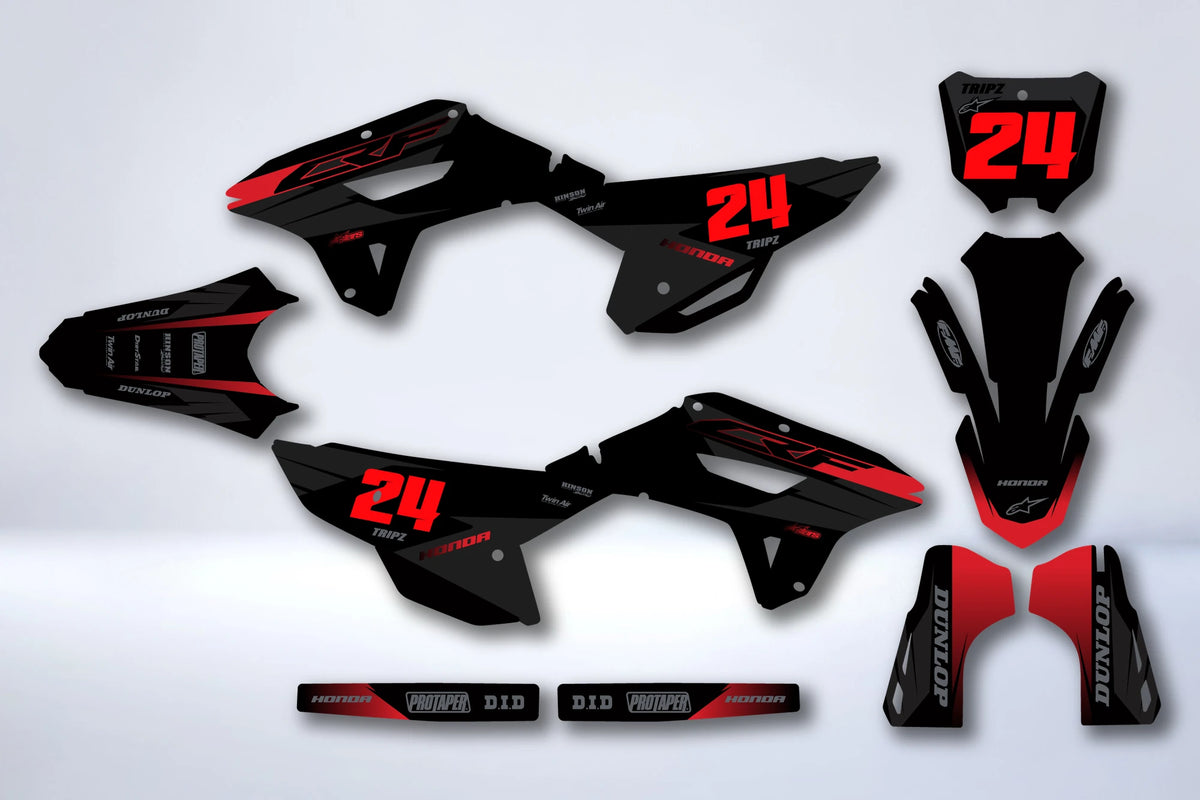 Graphics kit HONDA CRF 250 RX / 450 RX 2021-2024 - TYRSAR