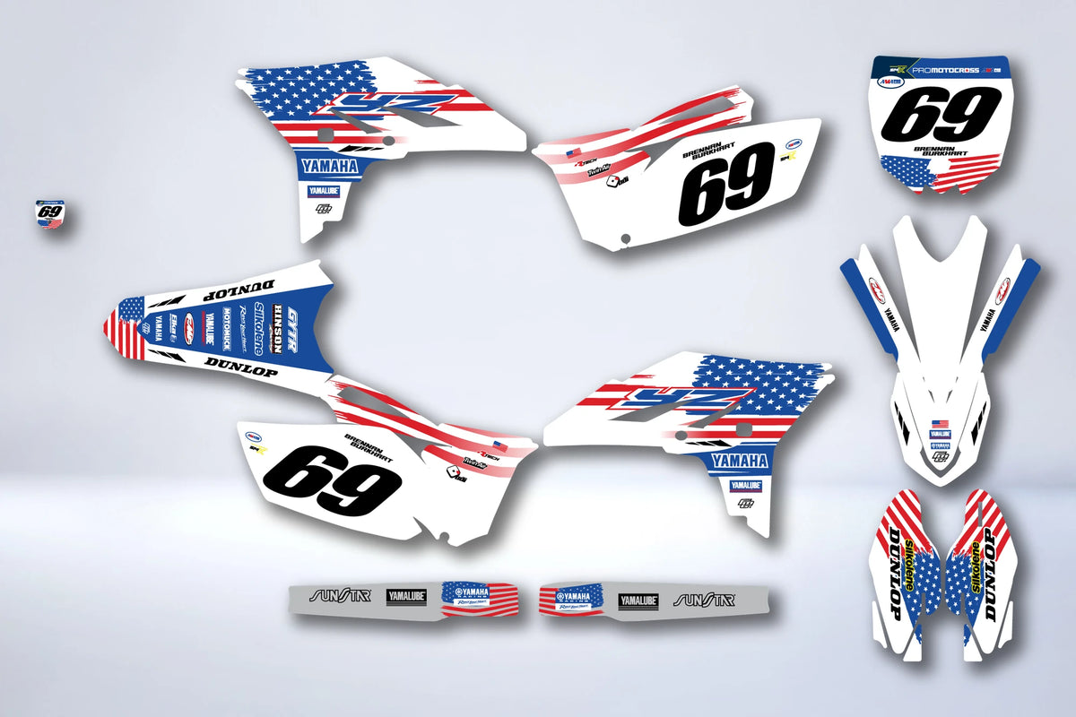 Dekor-Kit YAMAHA YZF 250 2010-2013 - MARXON