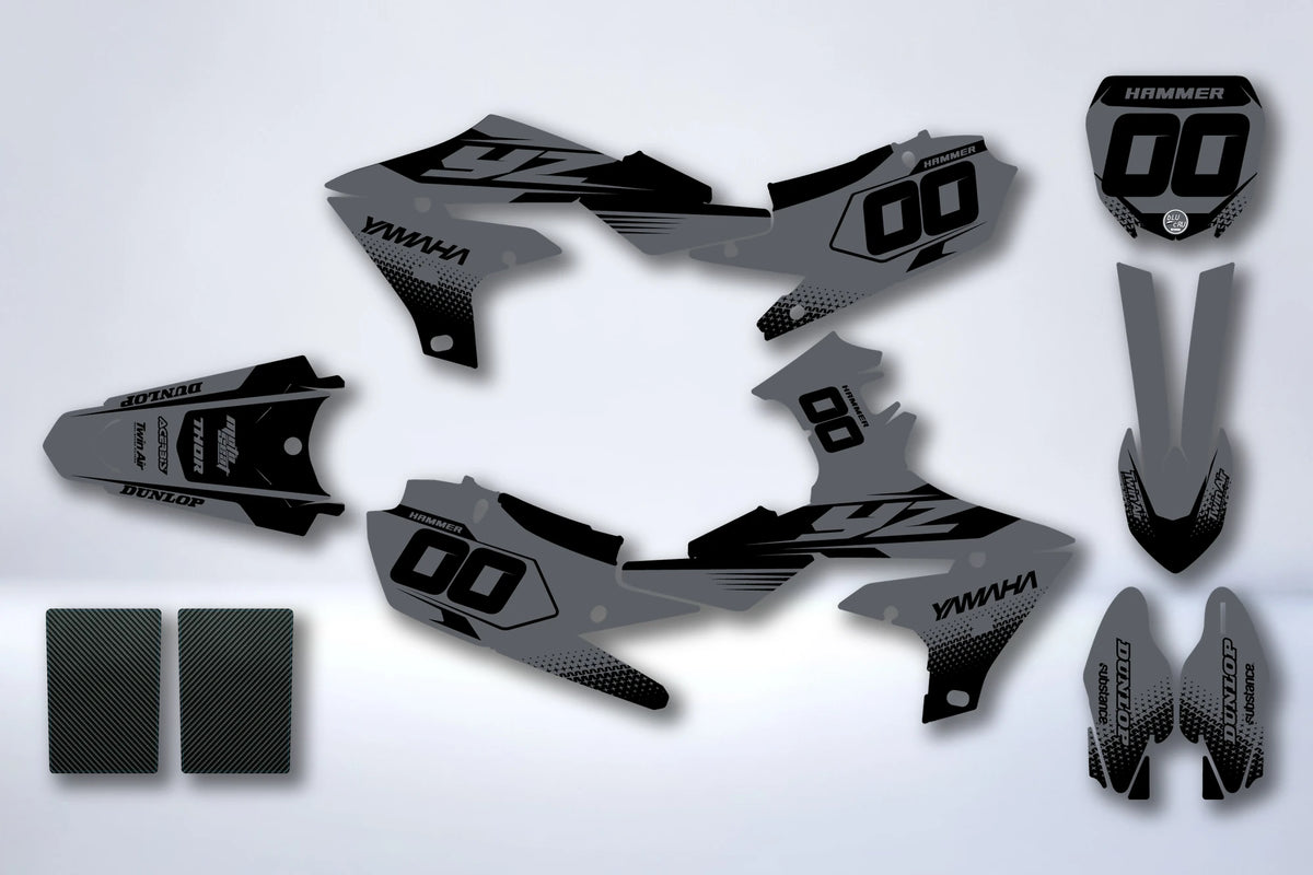 Kit de adhesivos Yamaha YZF 250 ( 2019-2021 ) / 450 ( 2018-2022 ) - TARVIX