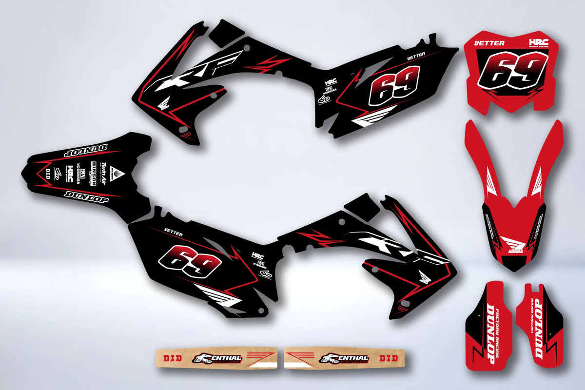 Kit Déco HONDA CRF 250-450 (2009-2012) - GORKOR