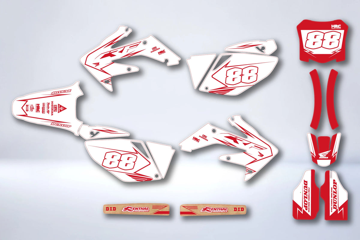 Dekor-Kit HONDA CRF 250 2004-2009 - MARMOS
