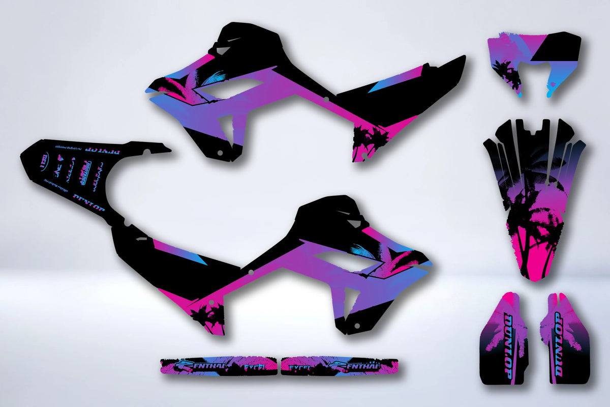 Kit de adhesivos HONDA CRF 250 L / 300 L 2021-2026 - ZAKZOR