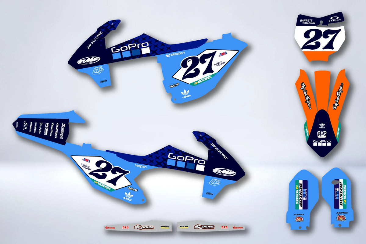 Graphics kit KTM SX 85 2018-2024 - CYGKOR