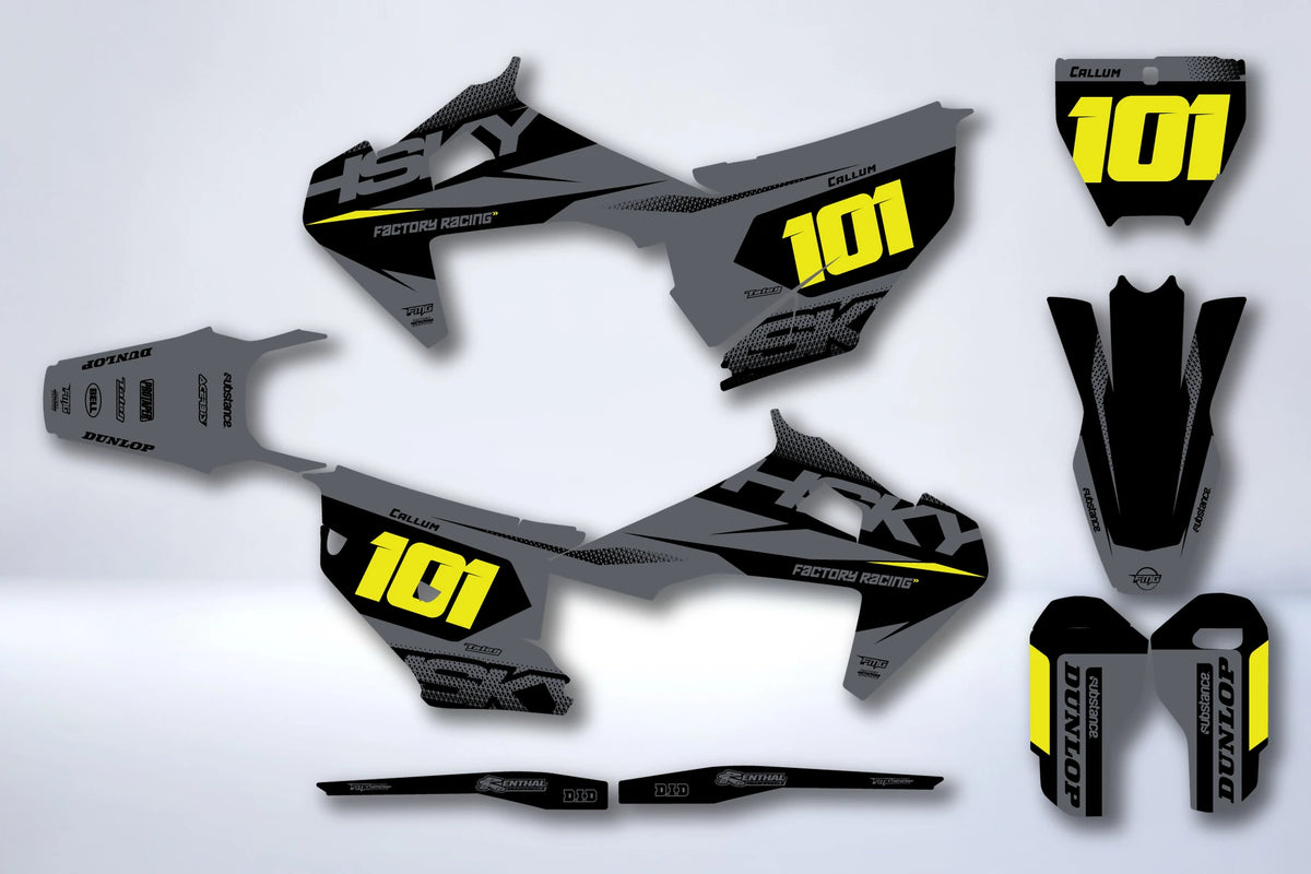 Dekor-Kit HUSQVARNA TC / FC / TX / TE / FE 2019-2023 - LUMGAR