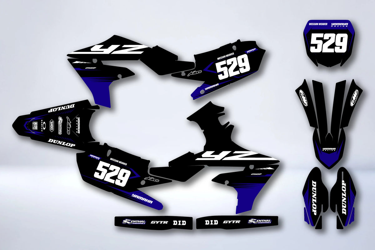 Kit Déco Yamaha YZF 250 ( 2019-2021 ) / 450 ( 2018-2022 ) - TUNVOK