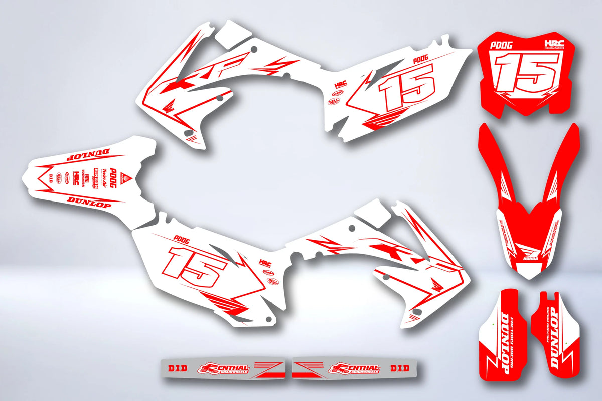 Graphics kit HONDA CRF 250-450 (2009-2012) - QUAZIX