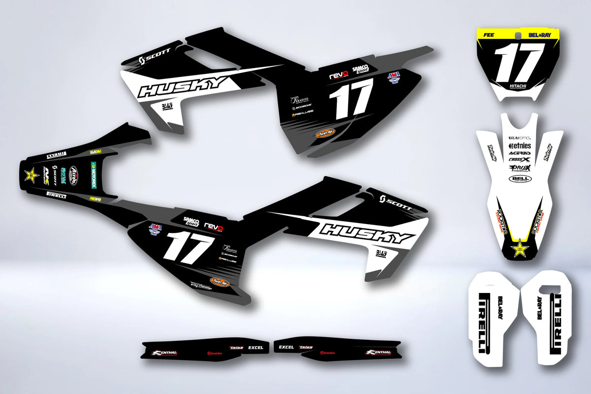 Kit grafiche HUSQVARNA FE / FC / TE / TC 2016-2018 - BRUPEX