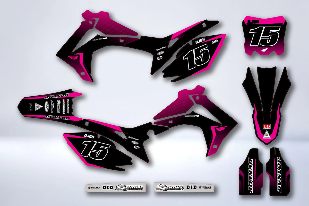 Kit de adhesivos HONDA CRF 250-450 2013-2016 - TORLEX