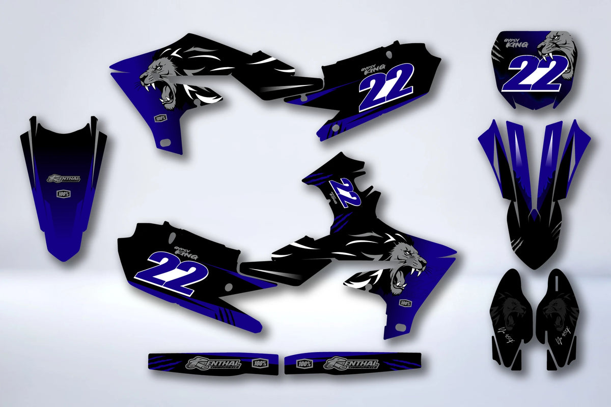 Graphics kit Yamaha YZF 250 ( 2019-2021 ) / 450 ( 2018-2022 ) - TARVAR