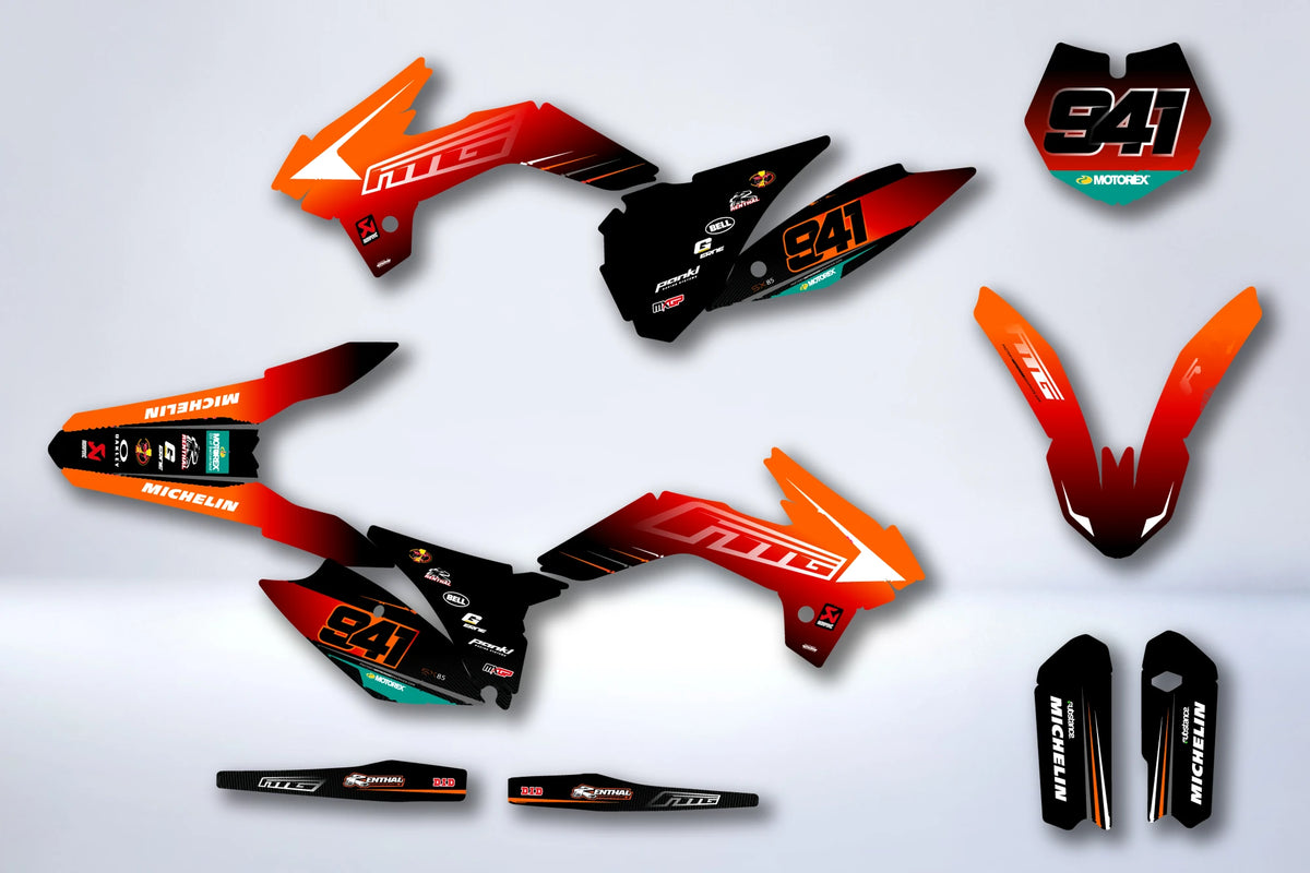 Graphics kit KTM SX 85 2013-2017 - ROKSAR