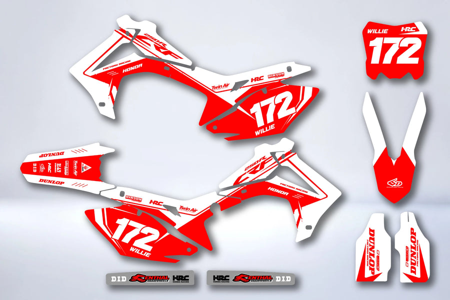 Kit déco HONDA CRF 250-450 2013-2016 VEXDAX