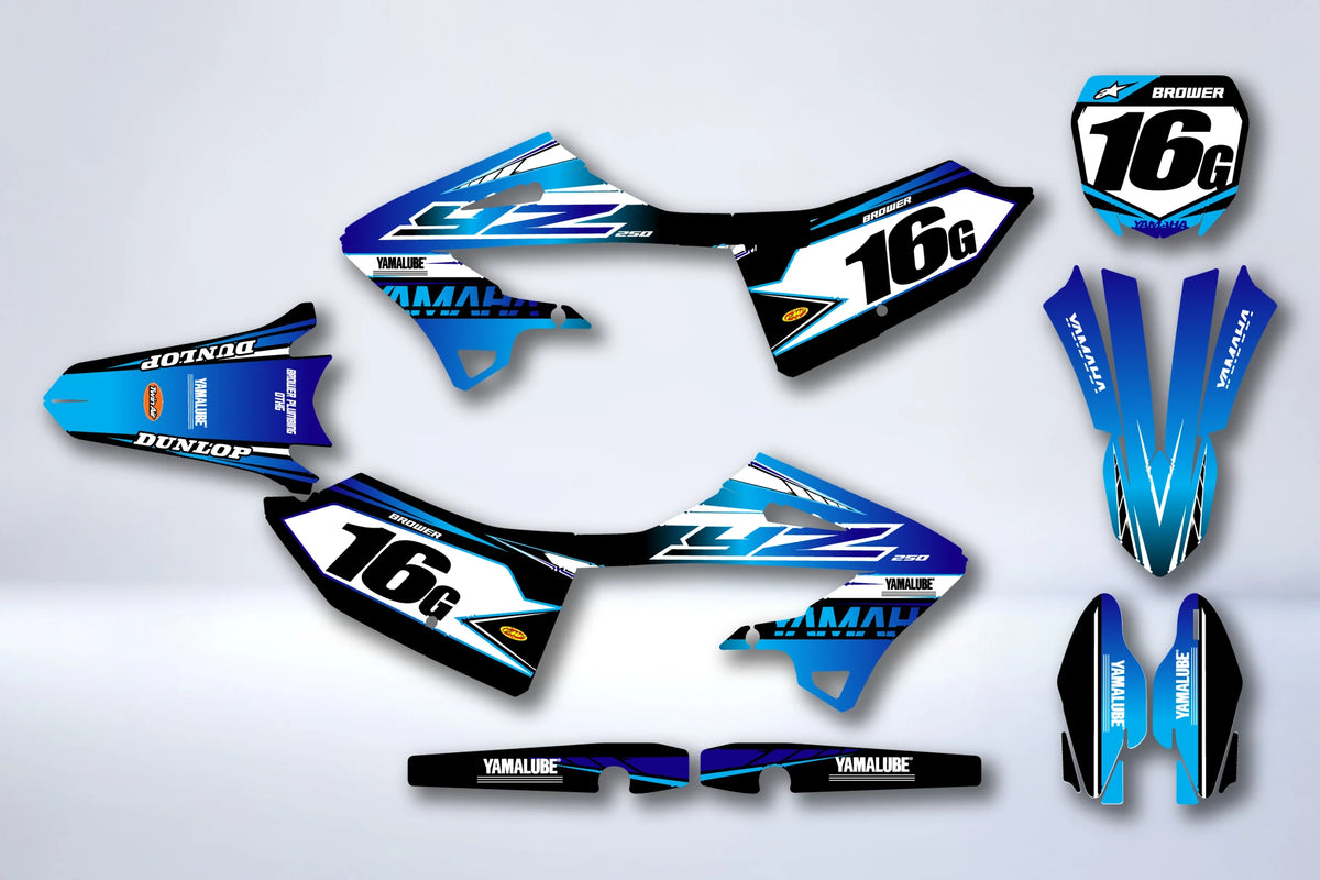 Graphics kit Yamaha YZ 125/250 2022-2026 - ZORGAR