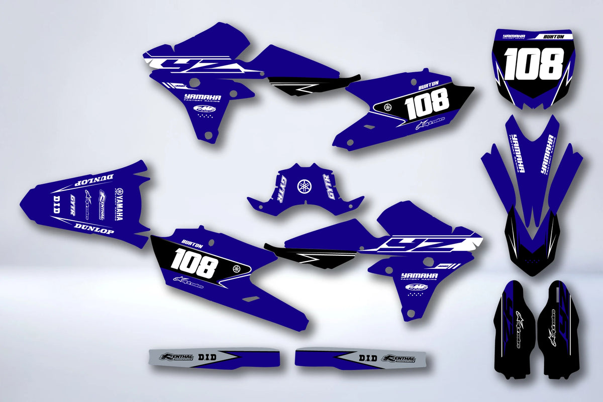 Kit grafiche YAMAHA YZF 250-450 2014-2017 - JOLSYN