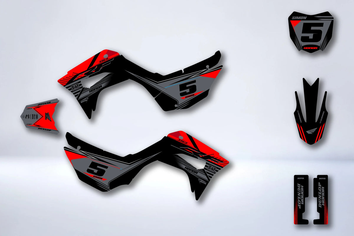 Graphics kit HONDA CRF 110 F 2019-2026 - BLATHOR