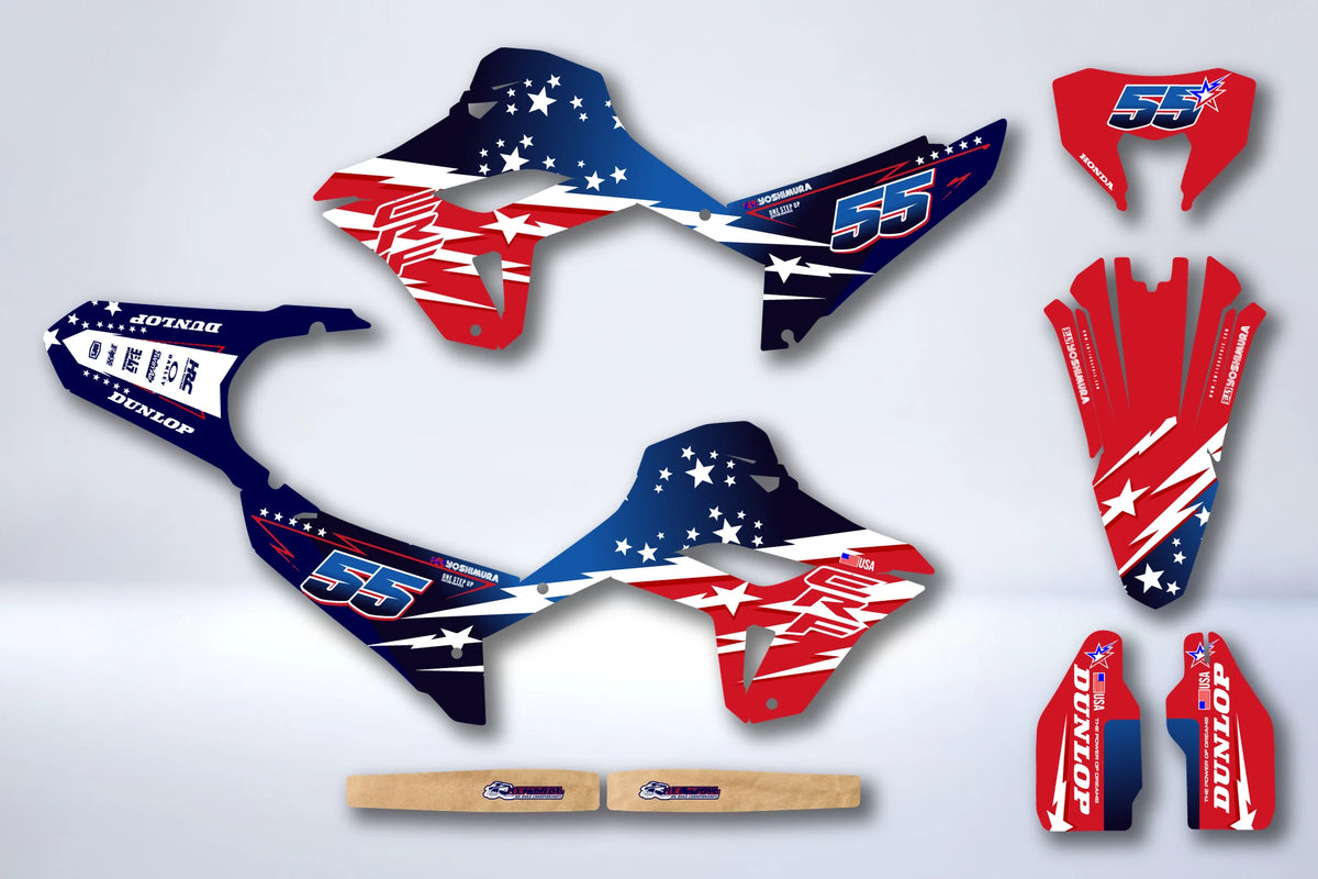 Kit Déco HONDA CRF 250 L / 300 L 2021-2026 - NEXLIX