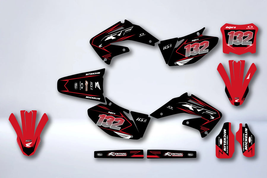 Kit déco HONDA CRF 450 2002-2004 FERLOR