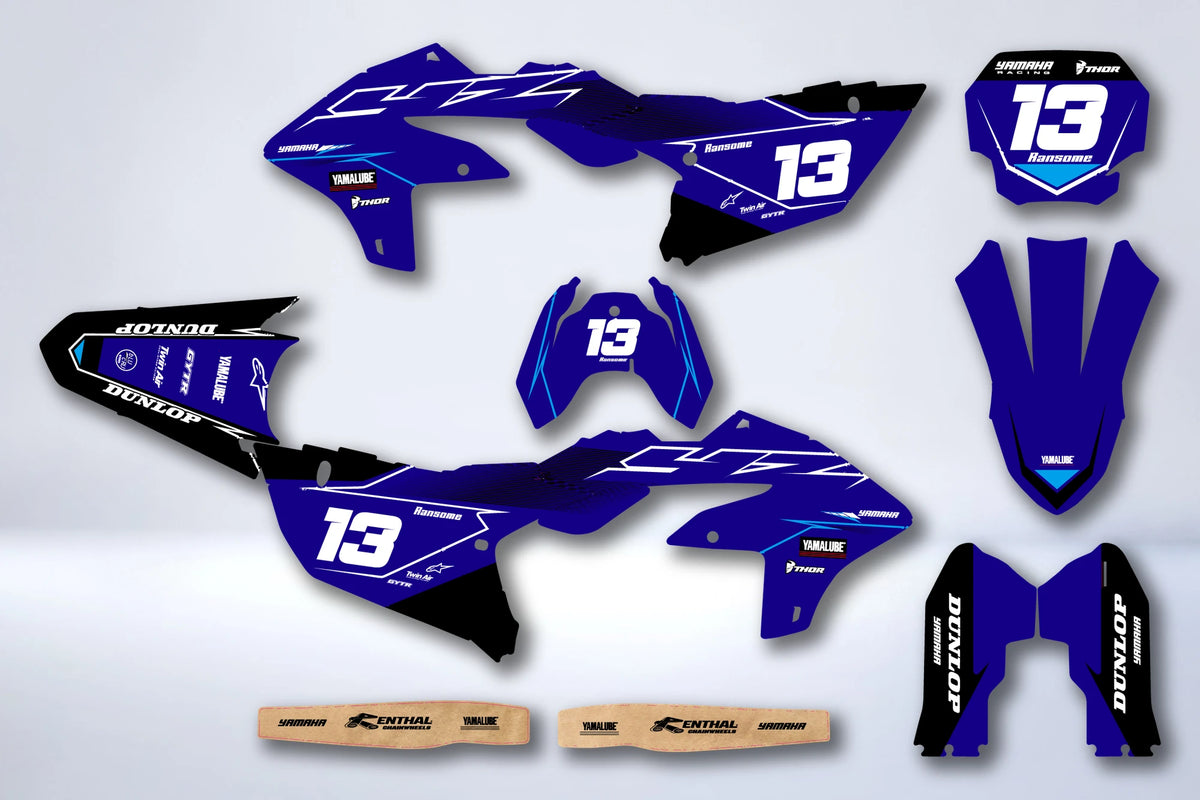 Dekor-Kit Yamaha YZF 250 2024-2025 & YZF 450 2023-2025 - SOLNIS
