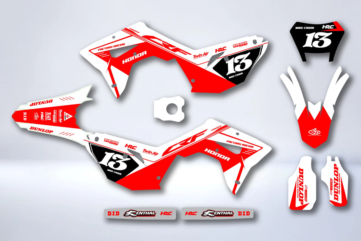 Graphics kit HONDA CRF450X 2025-2026 - JAXKOR