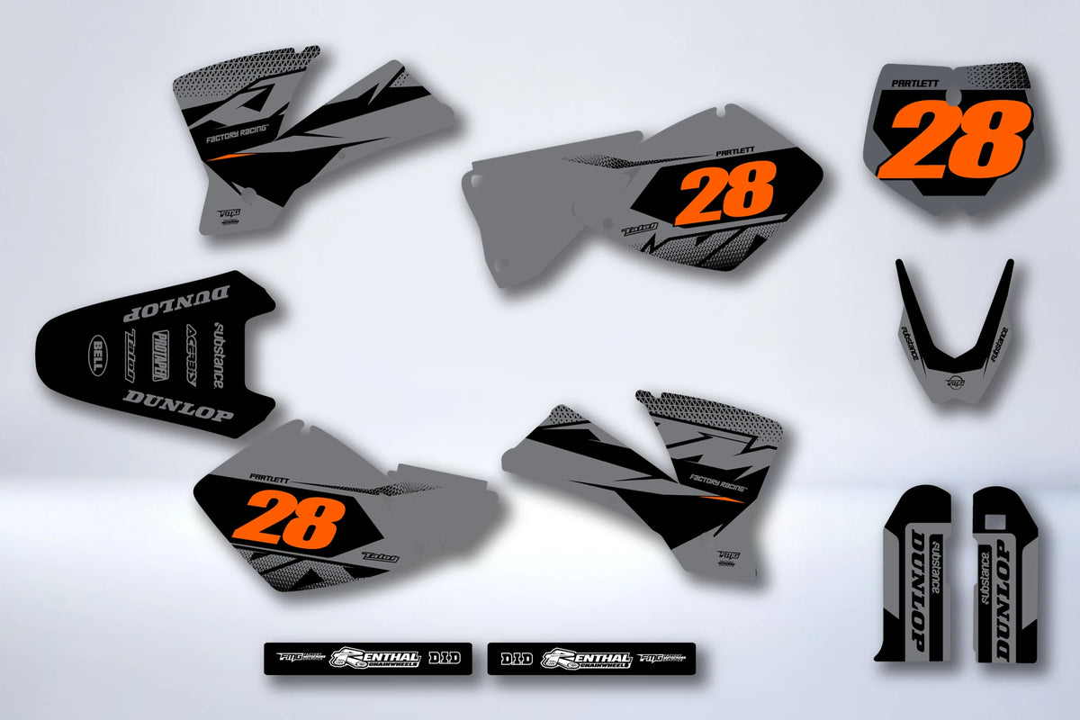 Kit Déco KTM EXC SX 2001-2007 - FALZEN