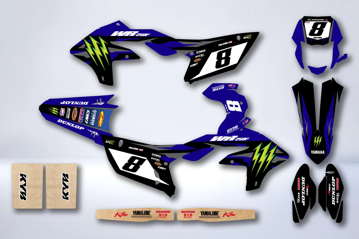Kit Déco YAMAHA WR 250F 2025 & WR450F 2024-2025 - MARSYN