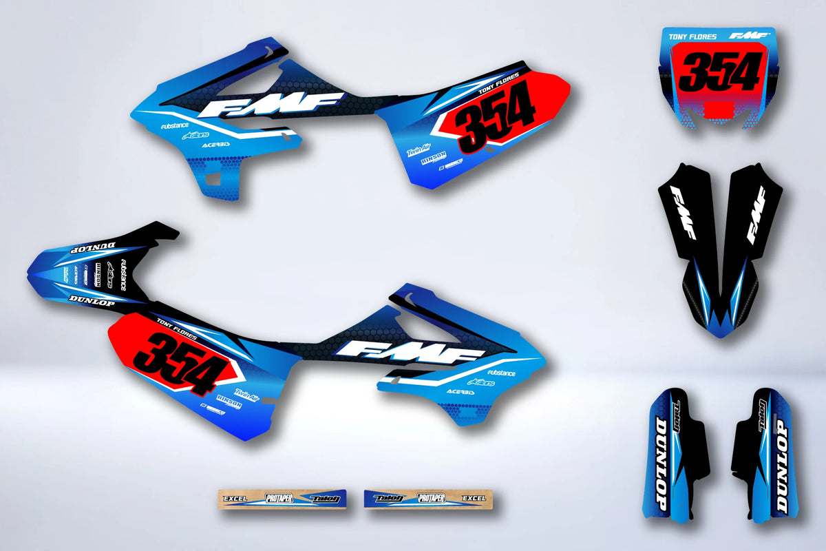 Kit Déco Yamaha YZ 85 2022-2025 - VISRON