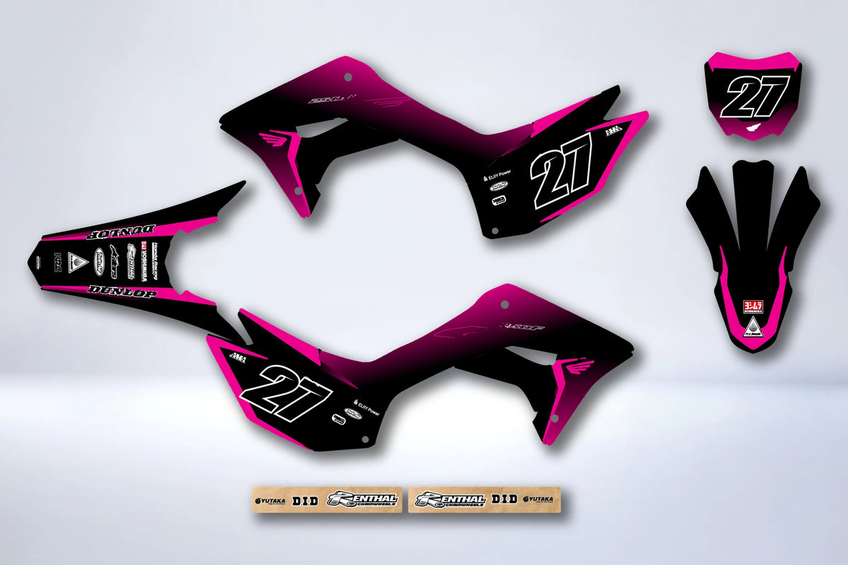 Kit autocolantes HONDA CRF 230 F / 250 F 2019-2026 - FYRXIS