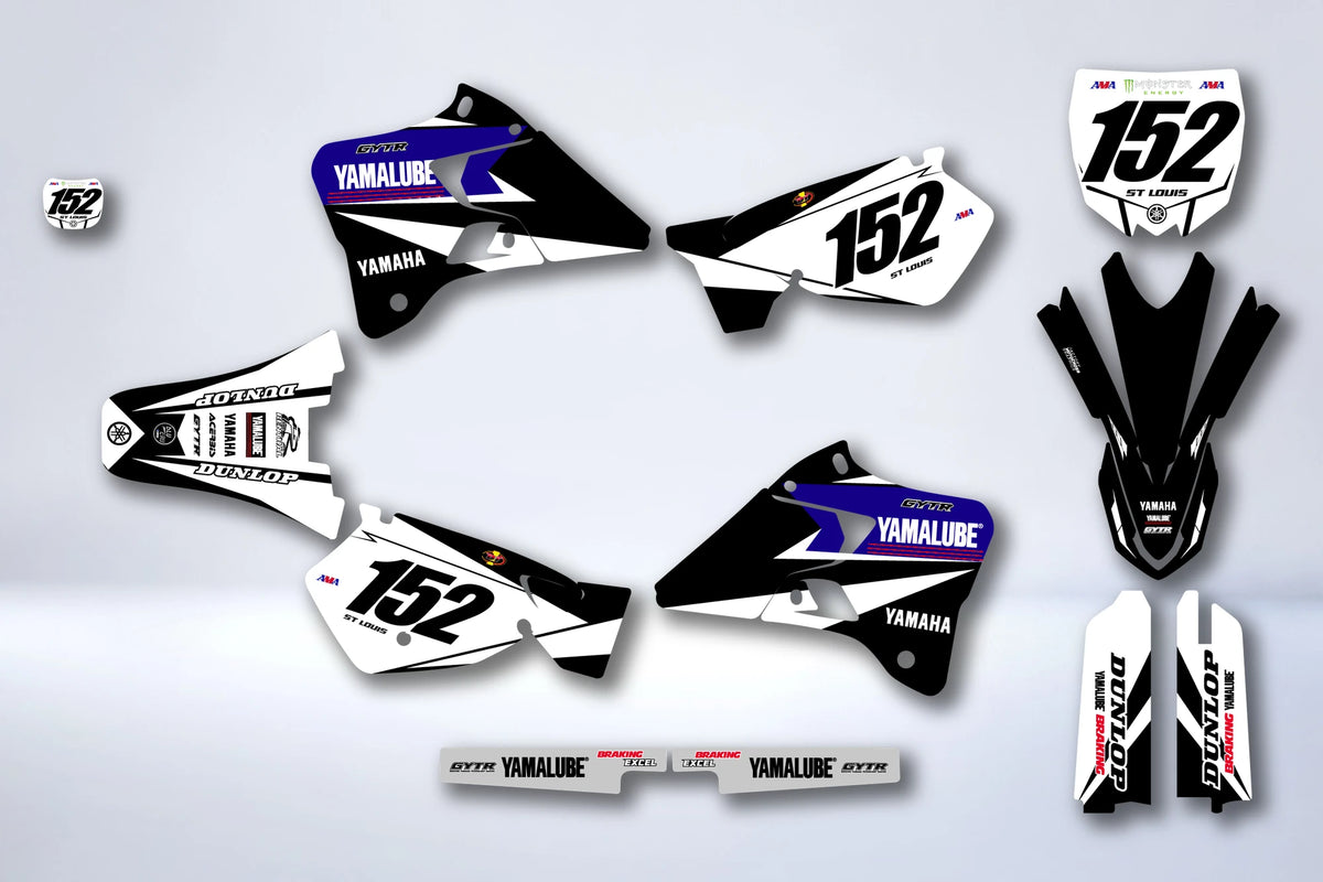 Kit Déco YAMAHA YZ 125-250 1996-2001 - RAVMAX