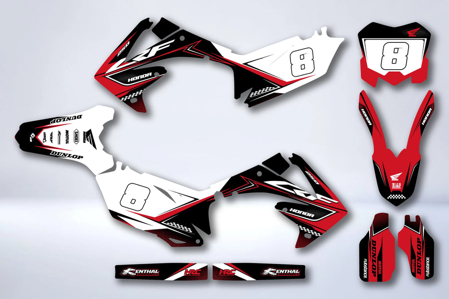 Kit déco HONDA CRF 250-450 (2009-2012) PYRSAR