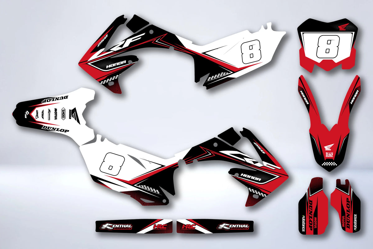 Kit Déco HONDA CRF 250-450 (2009-2012) - PYRSAR