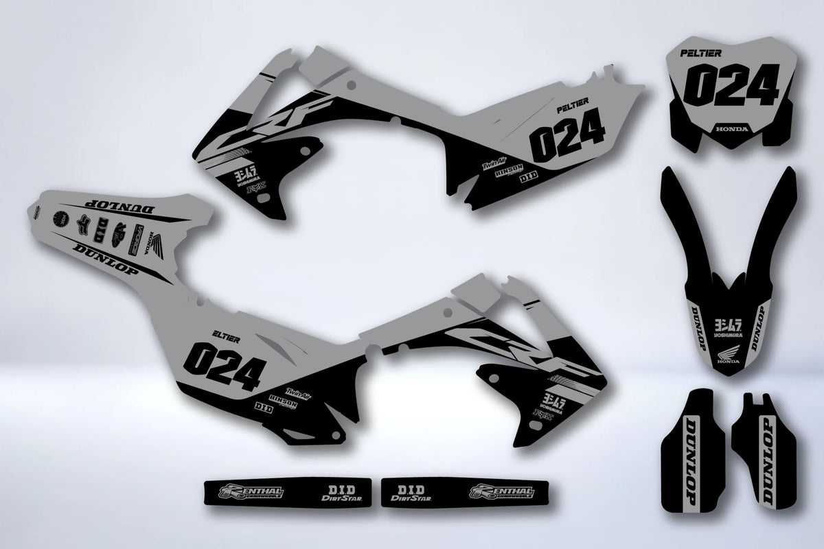 Kit grafiche HONDA CRF 250-450 (2009-2012) - PALDAX