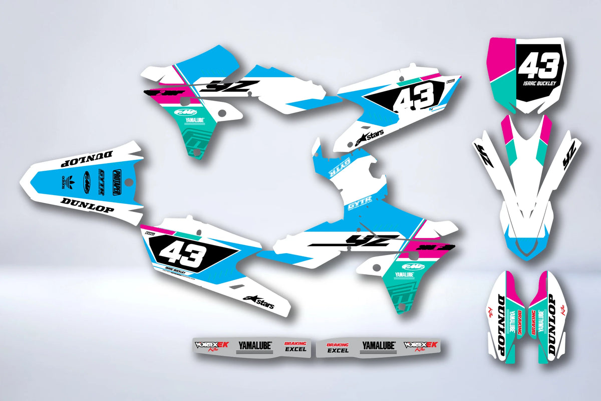 Dekor-Kit YAMAHA YZF 250-450 2014-2017 - PROHIX