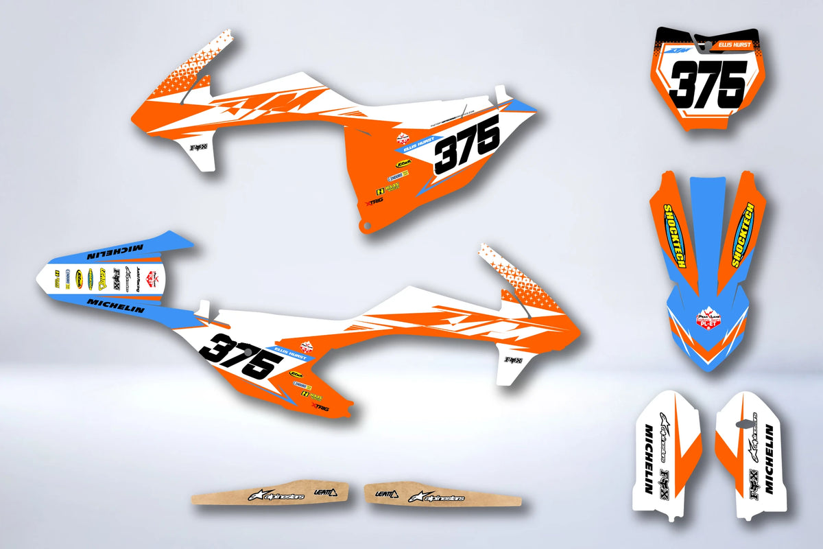 Kit grafiche KTM SX 85 2018-2024 - XORHIX