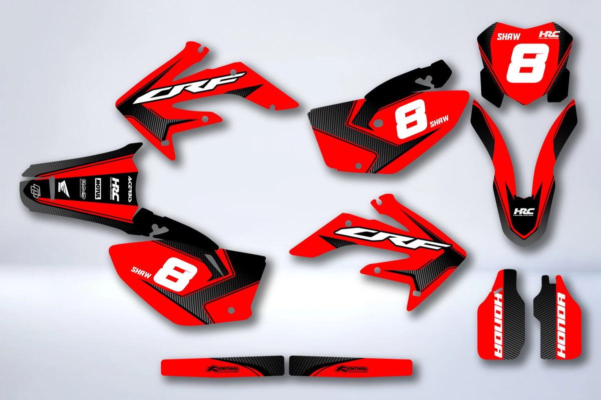 Graphics kit HONDA CRF 250 2004-2009 - FERDAX