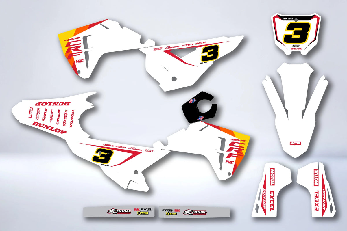 Dekor-Kit HONDA CRF 250 & CRF 450 2025-2026 - VEXRIS