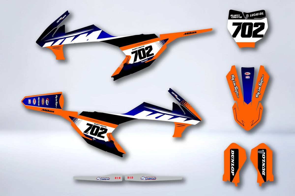 Kit de adhesivos KTM SX 65 2016-2023 - VEXZIX