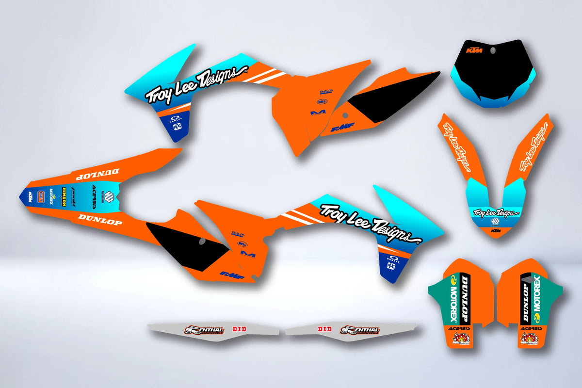 Kit grafiche KTM EXC EXC-F SX SX-F 2011-2013 - VULKOR