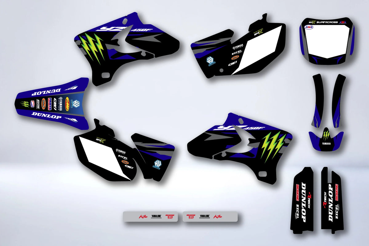Dekor-Kit YAMAHA YZF 250-450 2003-2005 - NARLEX