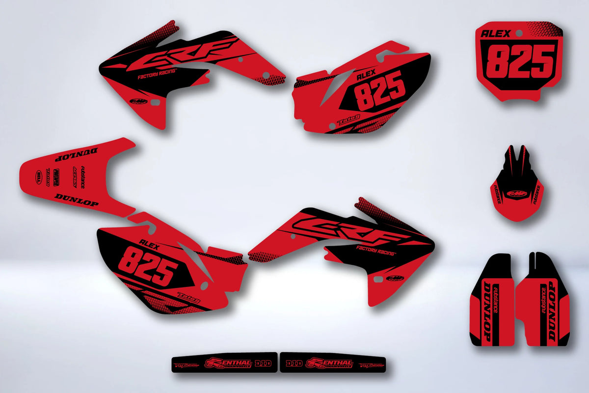 Dekor-Kit HONDA CRF 150 R 2007-2025 - HORNYX