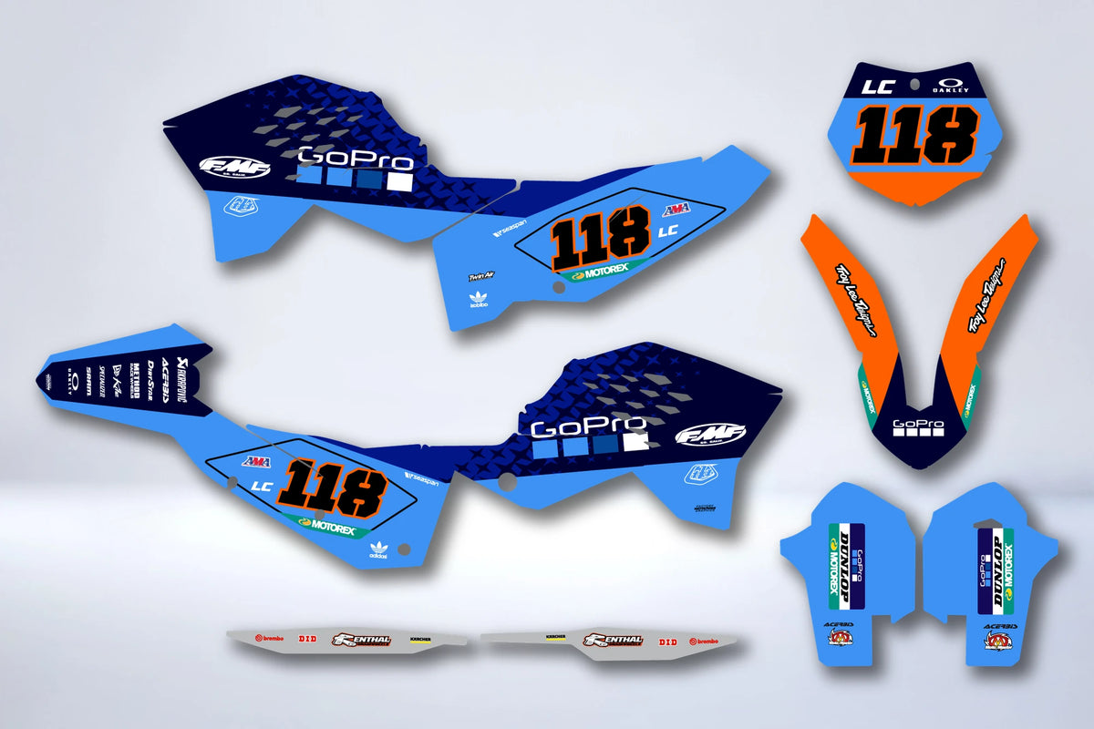 Kit Déco KTM EXC EXC-F SX SX-F 2007-2011 - WARXON