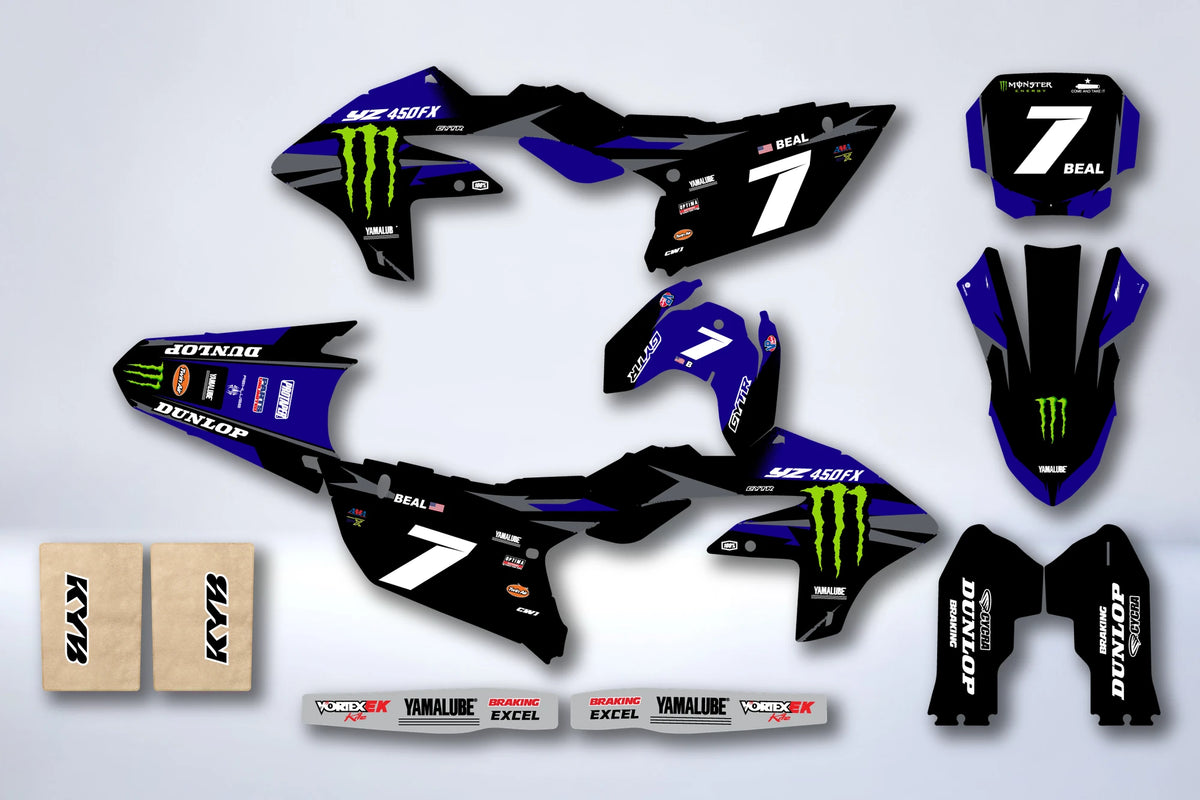 Kit grafiche Yamaha YZF 250 2024-2025 & YZF 450 2023-2025 - ZORTAN