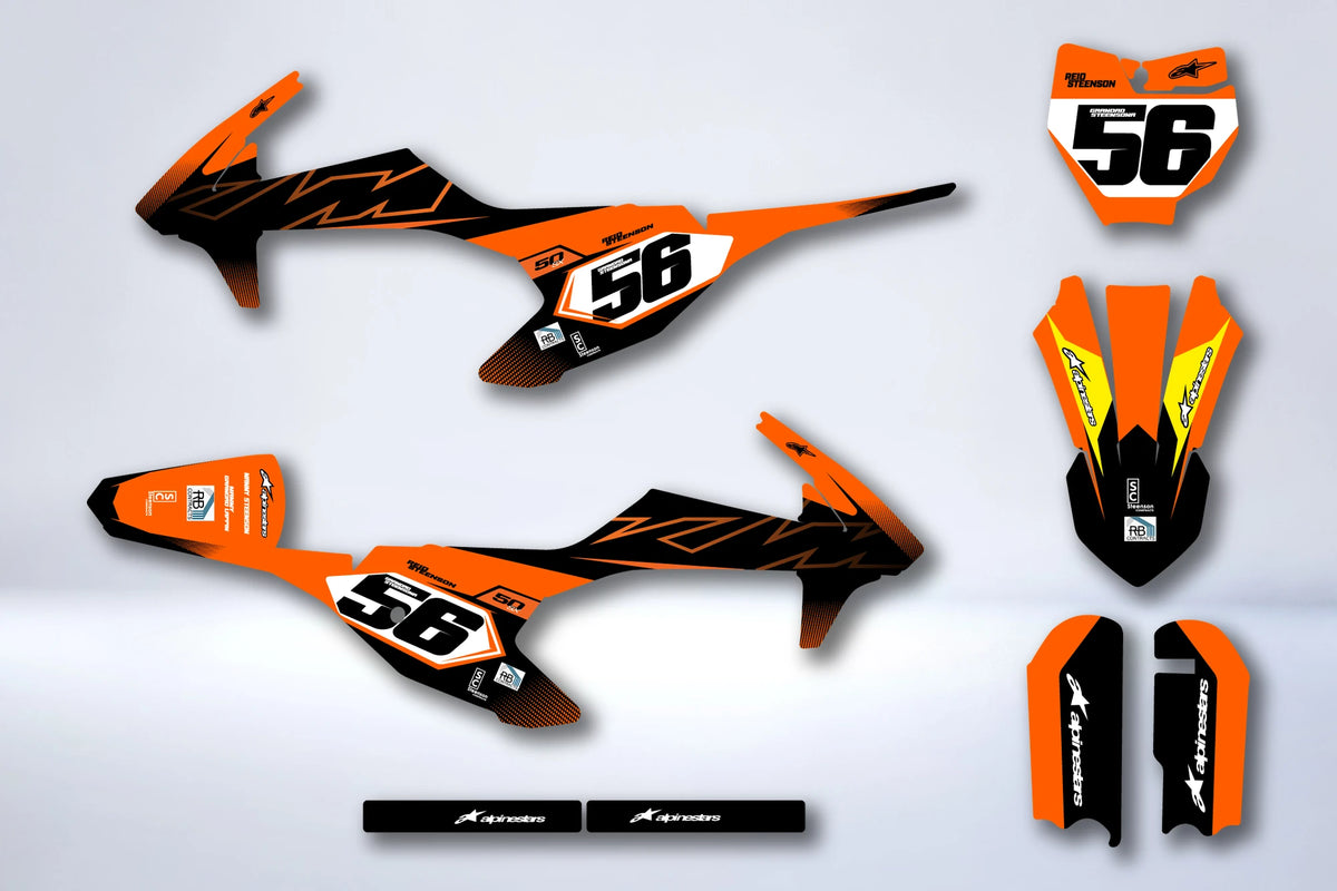 Kit de adhesivos KTM SX 50 2016-2023 - VORTHOR